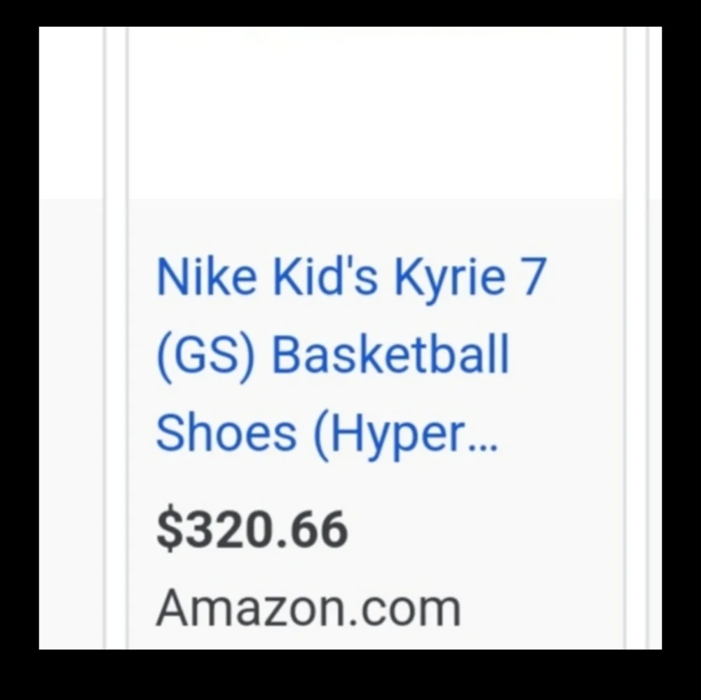 Kids Nike Kyrie shoes size 10